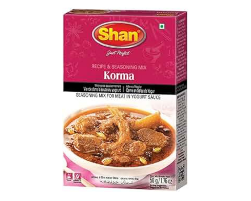 Shan korma recipe and seasoning mix