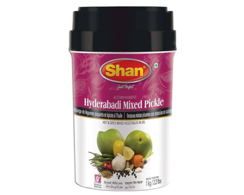 Shan - hyderabadi mixed pickle 35.27 oz (1000g)