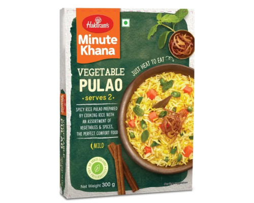 Haldirams ready to eat veg paulo 300g (10.59 oz)