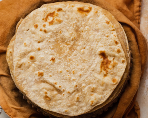 Classic whole wheat roti