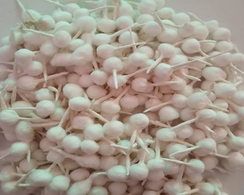 Cotton wicks round