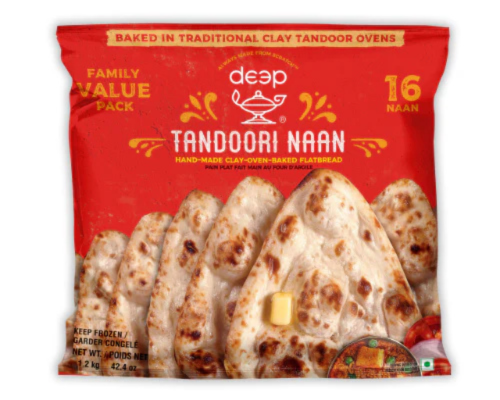 Deep tandoori naan(family value pack 16 naan)