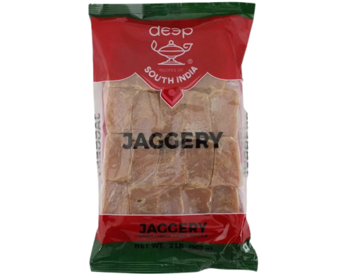 Deep south indian jaggery gur square, 1 lb