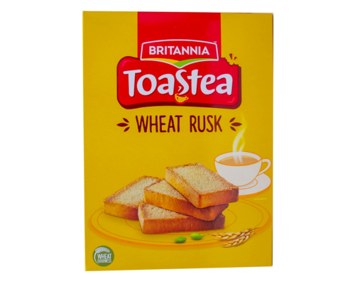 Britannia wheat rusk - light  crisp & delicious suji toast 670 grams (23.6oz)