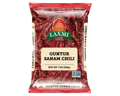 Laxmi guntur sannam chilli whole chilli - 200 grams
