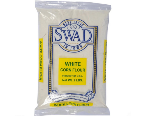 Swaad white corn flour fine 2lb