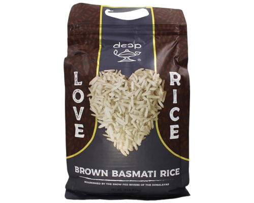 Deep brown basmati rice