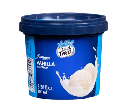 Vadilal vanilla ice cream 100ml