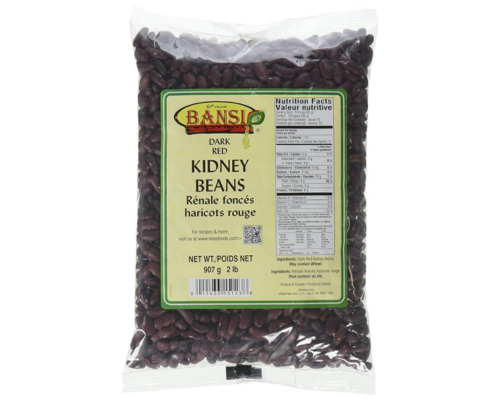 Bansi , dark red kidney beans, 907 grams(gm)