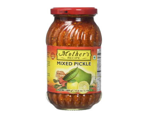 Mother recipe crushed mixed pickle 500gm