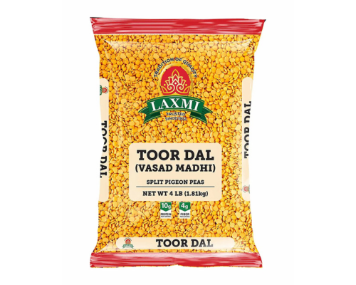 Laxmi toor dal - 4 lb (1.81 kg)