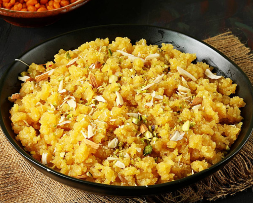 Moong dal halwa