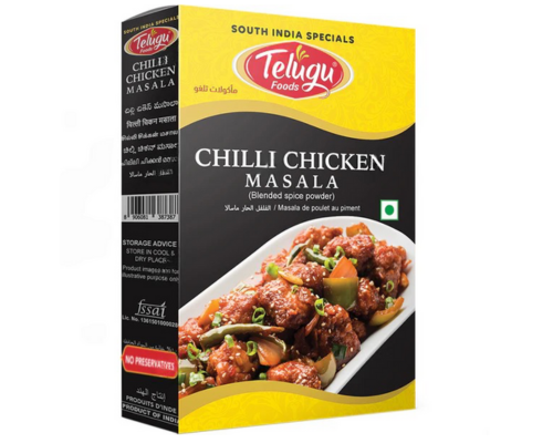 Telugu chilli chicken masala