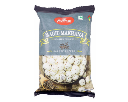 Haldiram s magic makhana foxnuts salt n  pepper - 30 grams (1.06oz)